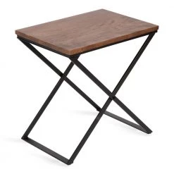 Laraway 20.25 in. Natural Rectangle Wood End Table by Kate and Laurel