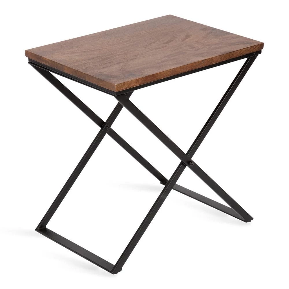 Laraway 20.25 in. Natural Rectangle Wood End Table by Kate and Laurel 3 Laraway 20.25 in. Natural Rectangle Wood End Table by Kate and Laurel
