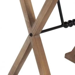 Travere 22 in. Rustic Brown Rectangle Wood End Table by Kate and Laurel -Sealy Sales Store rustic brown kate and laurel end side tables 219967 fa 1000