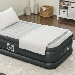 Tritech 20 in. Inflatable Mattress Twin Airbed with Built-In Pump by Sealy -Sealy Sales Store sealy air mattresses 94055e bw 31 1000