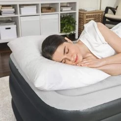 Tritech 20 in. Inflatable Mattress Twin Airbed with Built-In Pump by Sealy -Sealy Sales Store sealy air mattresses 94055e bw 76 1000