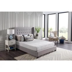 Essentials 8 in. Firm Memory Foam Smooth Top Twin Mattress in a Box by Sealy