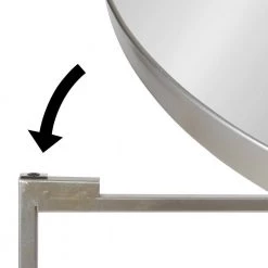 Celia 18.25 in. Silver Round Glass End Table by Kate and Laurel 13 Celia 18.25 in. Silver Round Glass End Table by Kate and Laurel -Sealy Sales Store silver kate and laurel end side tables 214612 77 1000