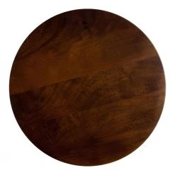 Bellingham 18 in. Walnut Brown Round Wood End Table by Kate and Laurel -Sealy Sales Store walnut brown kate and laurel end side tables 219208 77 1000