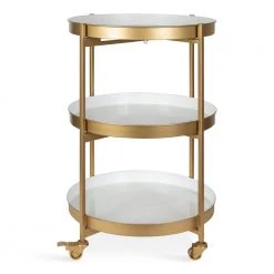 Celia White Bar Cart by Kate and Laurel -Sealy Sales Store white gold kate and laurel bar carts 218111 4f 1000