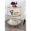 Celia White Bar Cart by Kate and Laurel