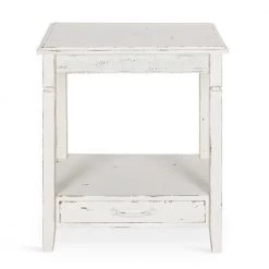 Idabelle 22 in. White Rectangle MDF Top End Table by Kate and Laurel -Sealy Sales Store white kate and laurel end side tables 211970 c3 1000