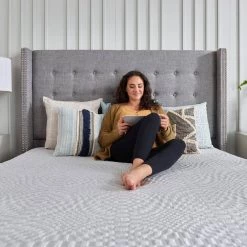 Essentials 10 in. Medium Memory Foam Smooth Top Full Mattress in a Box by Sealy -Sealy Sales Store white sealy mattresses f03 00133 fl0 44 1000