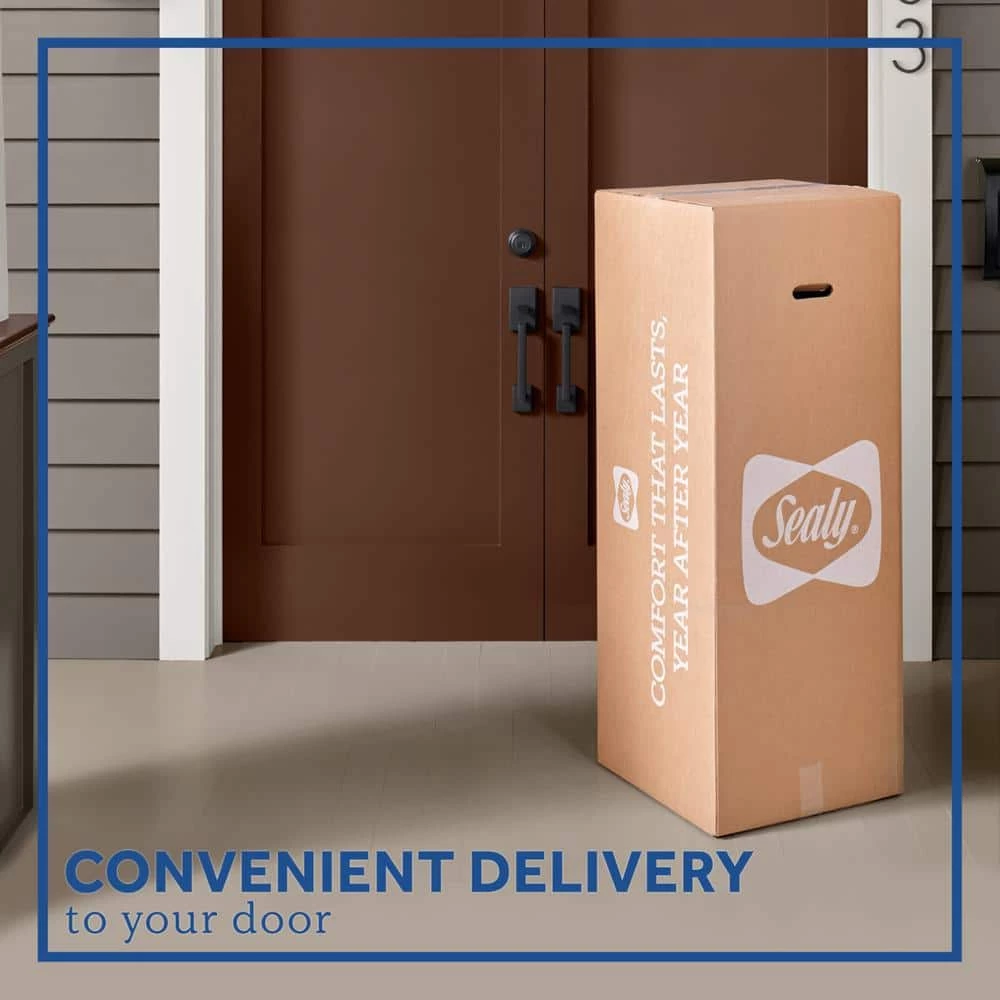 Essentials 10 in. Medium Hybrid Smooth Top Queen Mattress in a Box by Sealy 4 Essentials 10 in. Medium Hybrid Smooth Top Queen Mattress in a Box by Sealy - Image 2